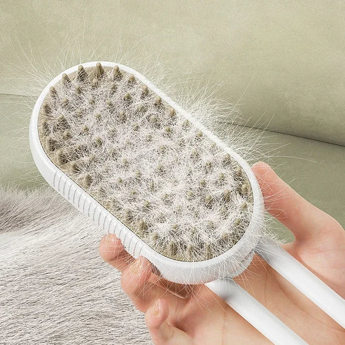 Escova de Vapor Multifuncional 3 em 1 para Pets